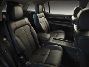 Lincoln MKT Corporate Executive Black Sedan Interior