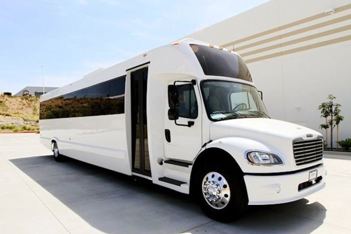 White limo bus – Castle Rock limo service